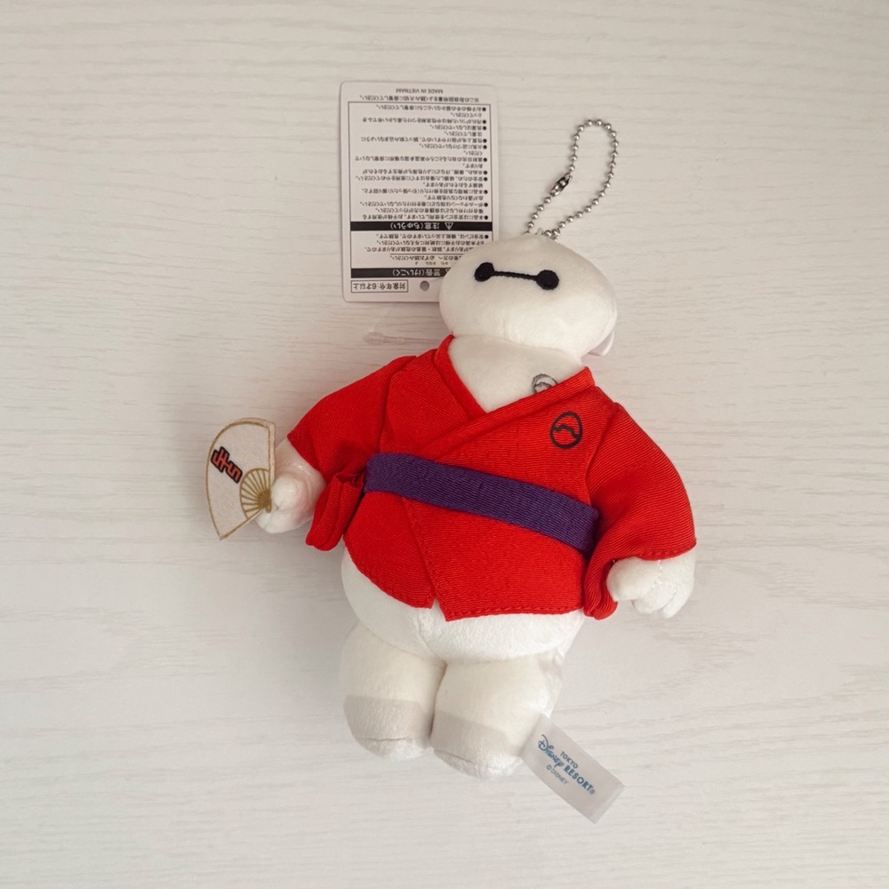 Tokyo Disney Baymax plush keychain